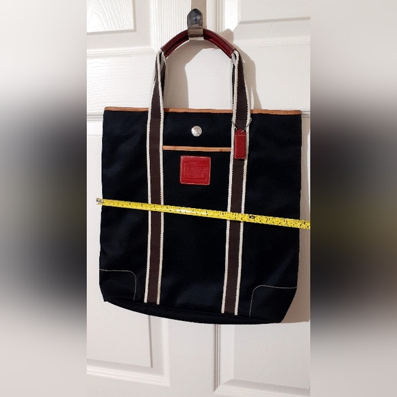 Coach Black and Brown Tote Bag - Picture 13 of 14